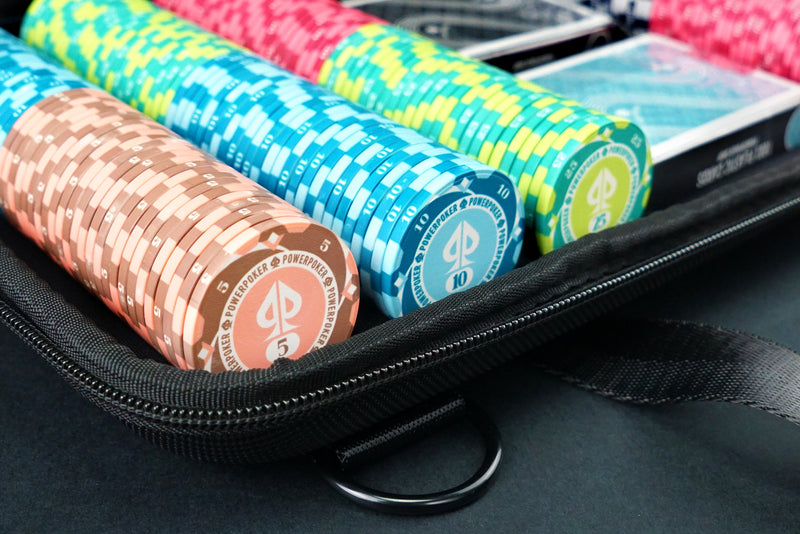 Complete Poker Chip Set - "Hurricane Edition" Tournament 300