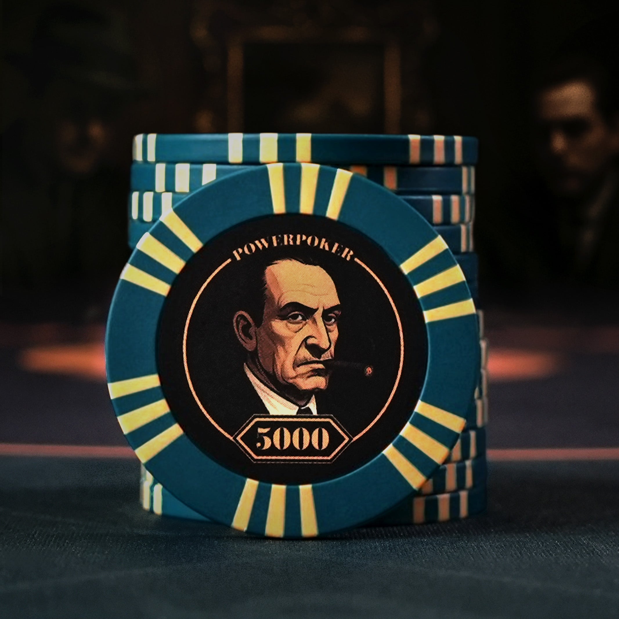 The Mafia Edition - Clay Pokerchips - Wert 5000 