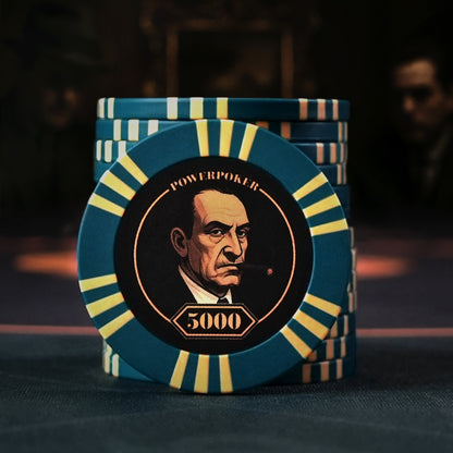Pokerkoffer Komplett Set - "The Mafia Clays" 500