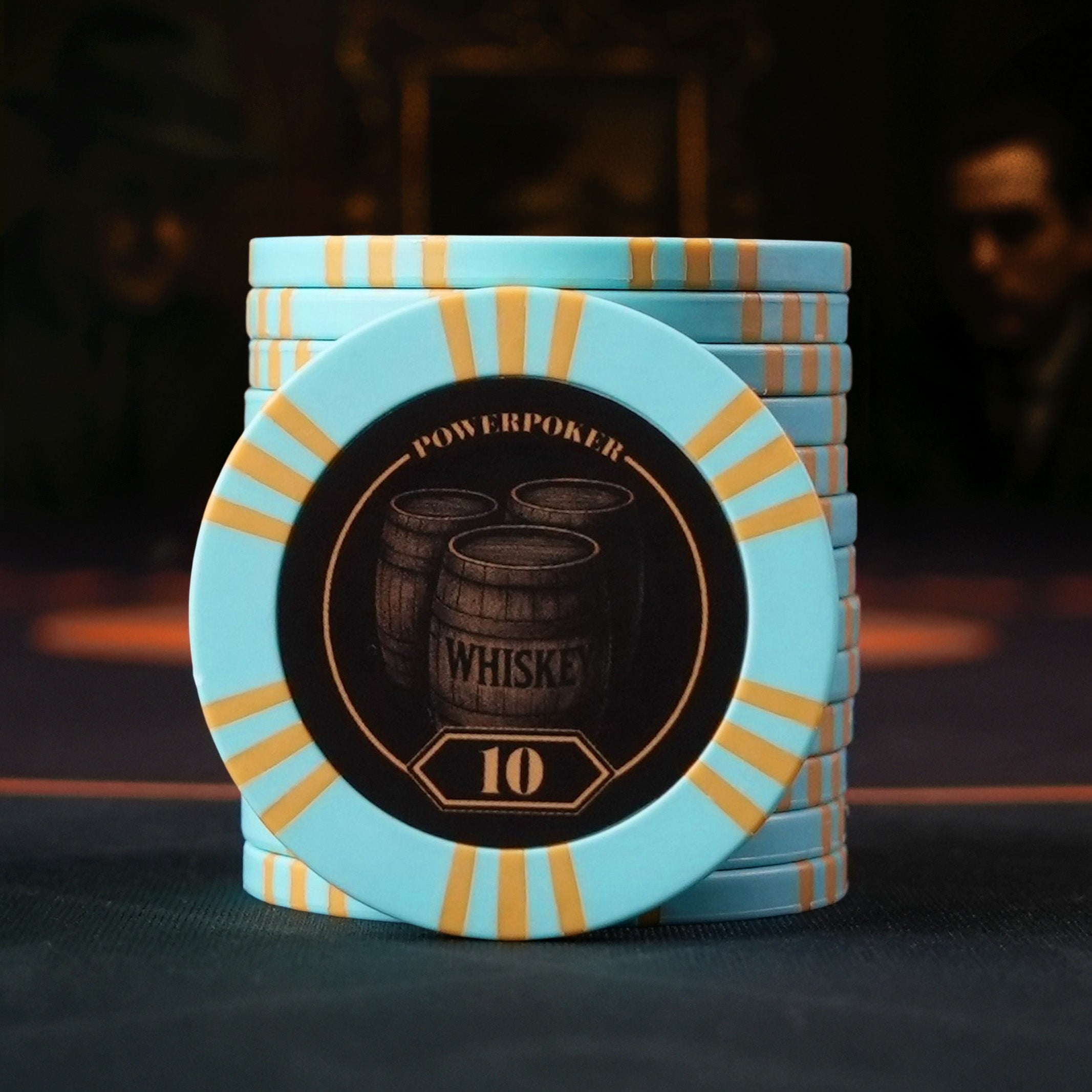 The Mafia Edition - Clay Pokerchips - Wert 10 