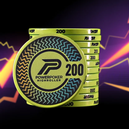 Poker case complete set - Highroller "RAYZER" Pro 500