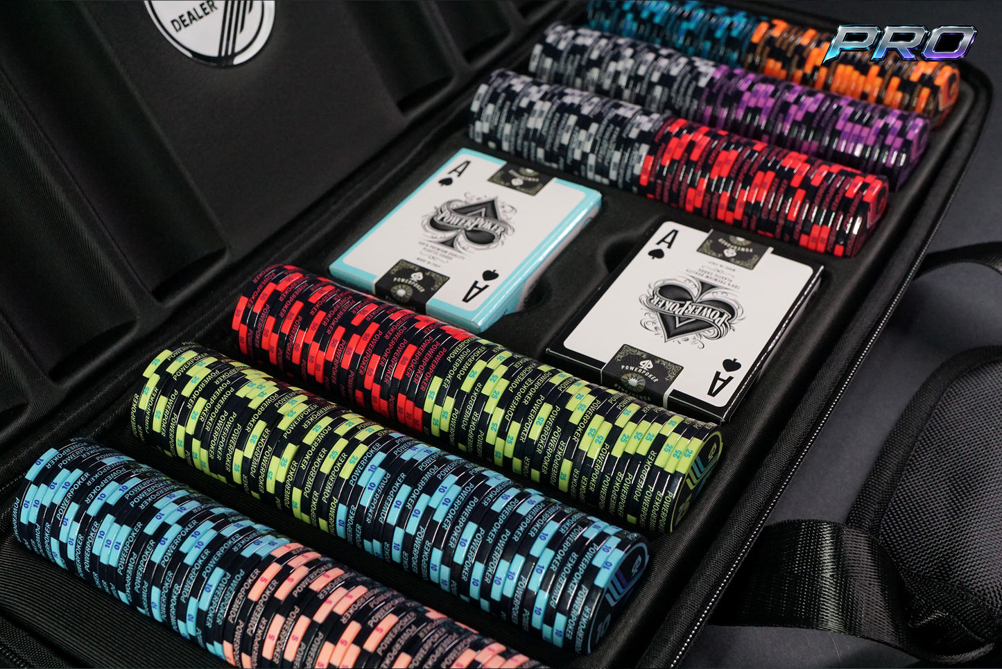 "Airlines Midnight Pro" Turnier 300 - Pokerkoffer Konfigurator