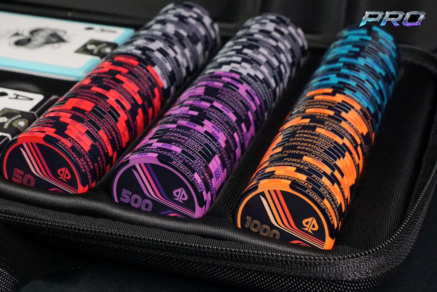 "Airlines Midnight Pro" Turnier 300 - Pokerkoffer Konfigurator