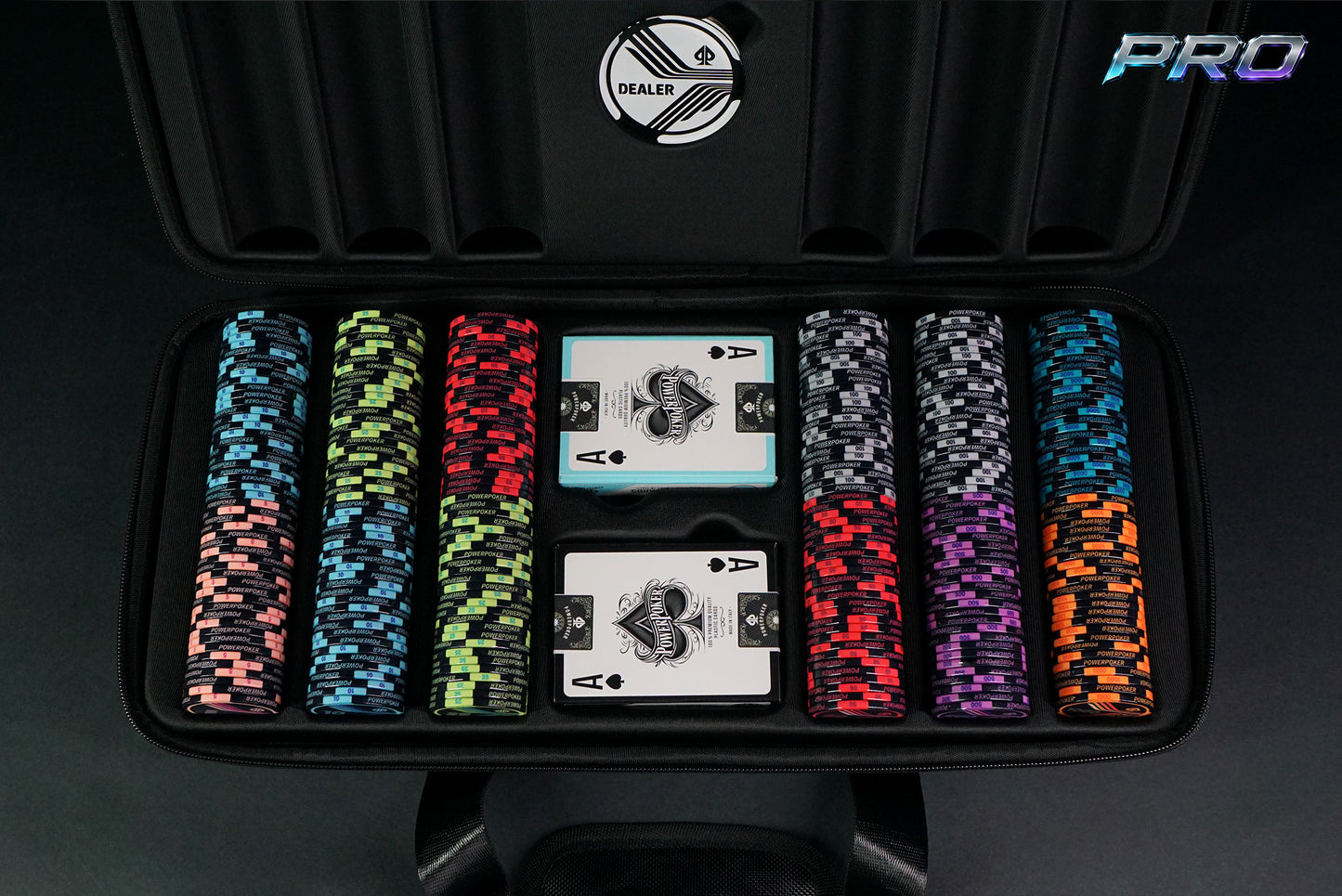 "Airlines Midnight Pro" Turnier 300 - Pokerkoffer Konfigurator