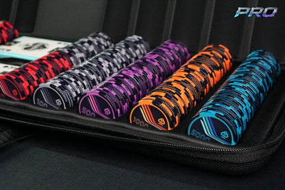 Pokerkoffer Komplett Set - "Airlines Midnight Pro" Turnier 500
