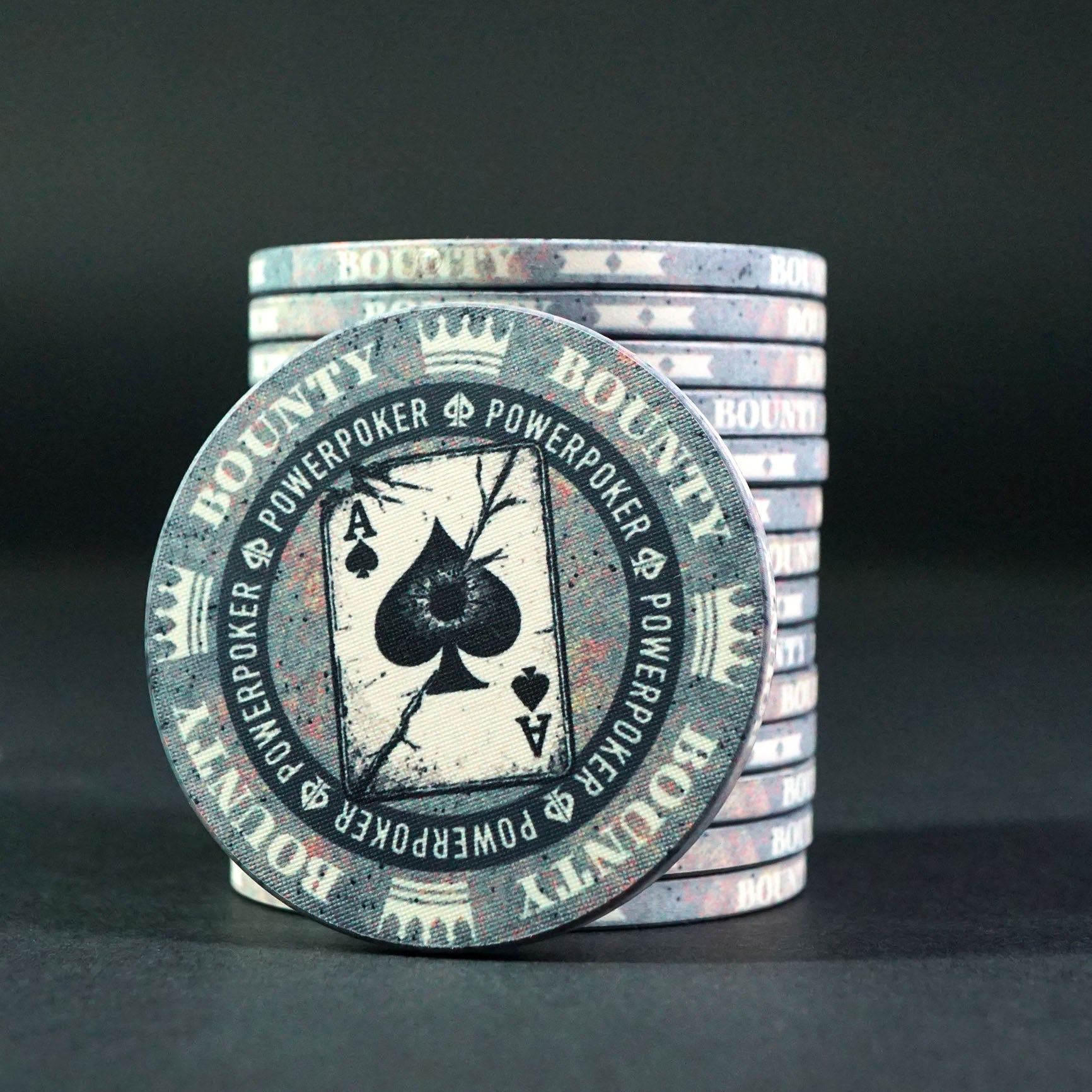 K.O. Bounty DEAD MAN'S ACE - Keramik Pokerchips (25 Stück)
