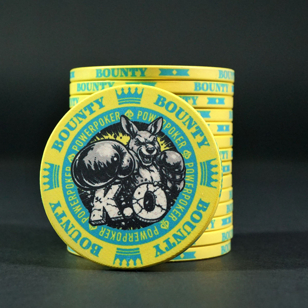 K.O. Bounty KNUCKLES - Keramik Pokerchips (25 Stück)