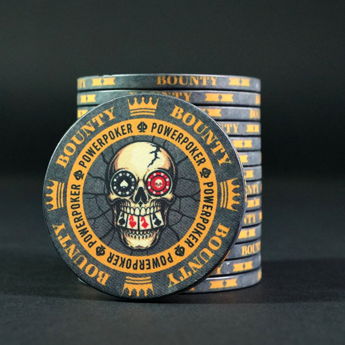 K.O. Bounty SKULLY - Keramik Pokerchips (25 Stück)
