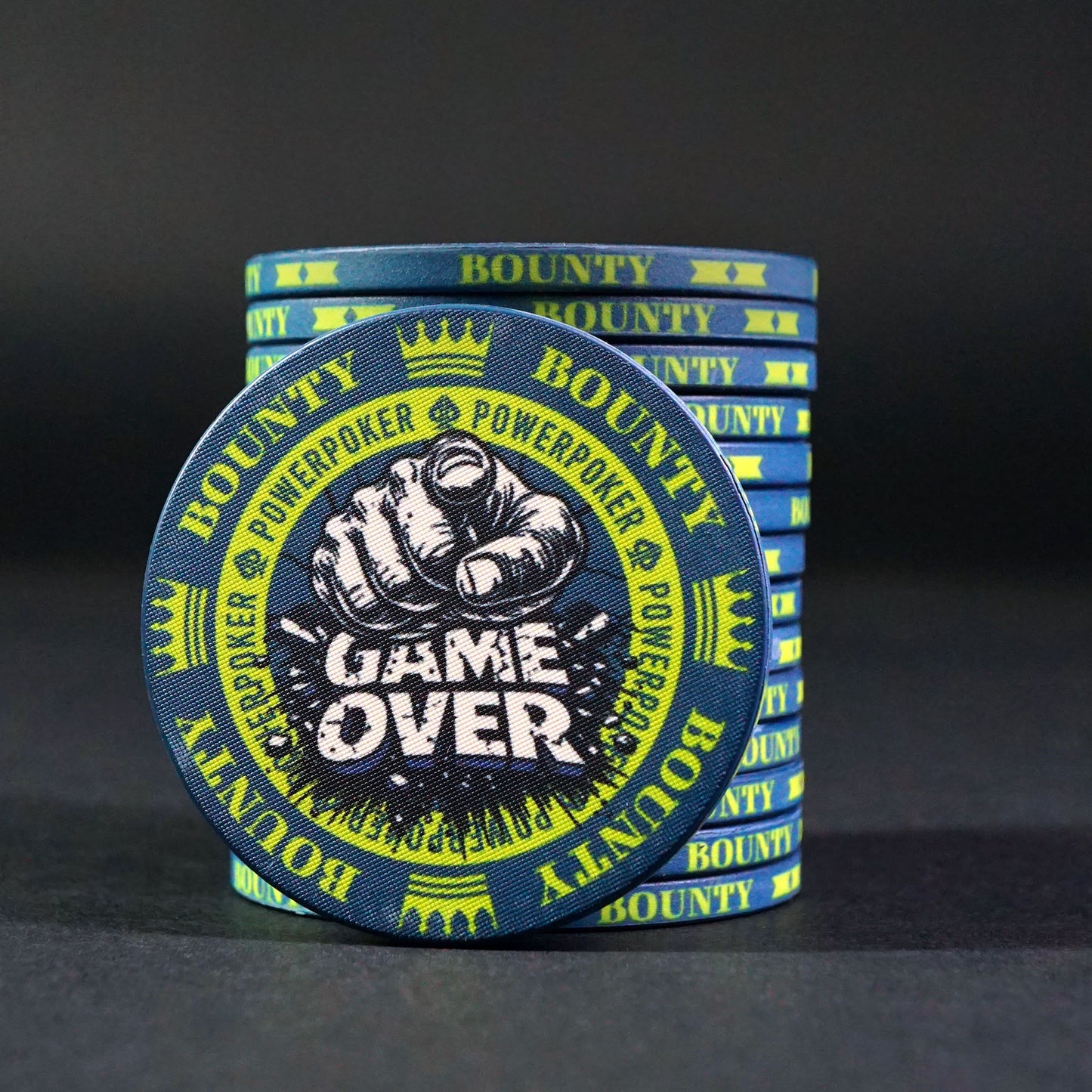 K.O. Bounty GAME OVER - Keramik Pokerchips (25 Stück)