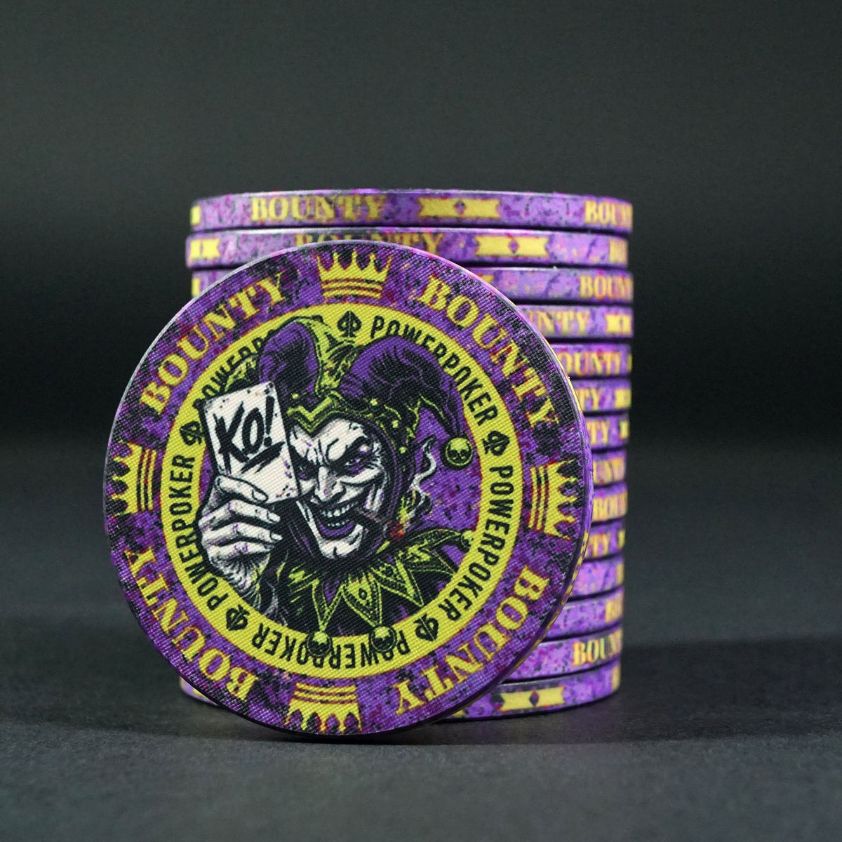 K.O. Bounty JOKER - Keramik Pokerchips (25 Stück)