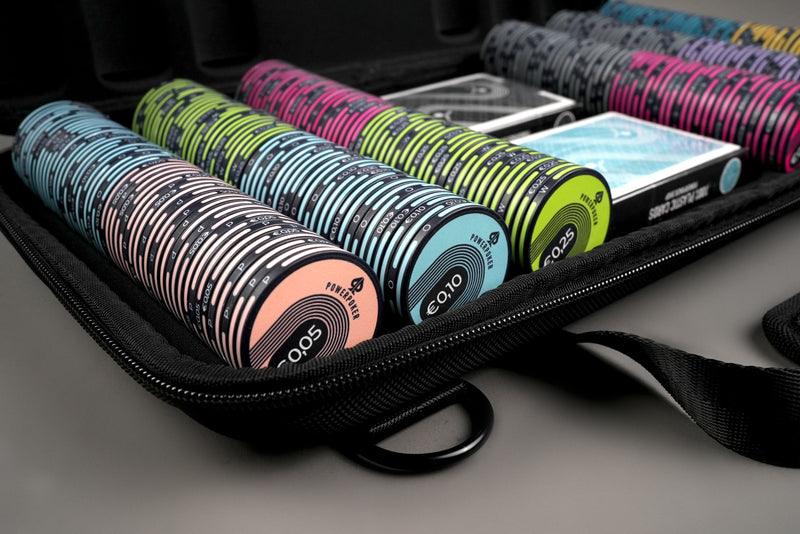 Complete Poker Chip Set - "Sin City" CASH 300