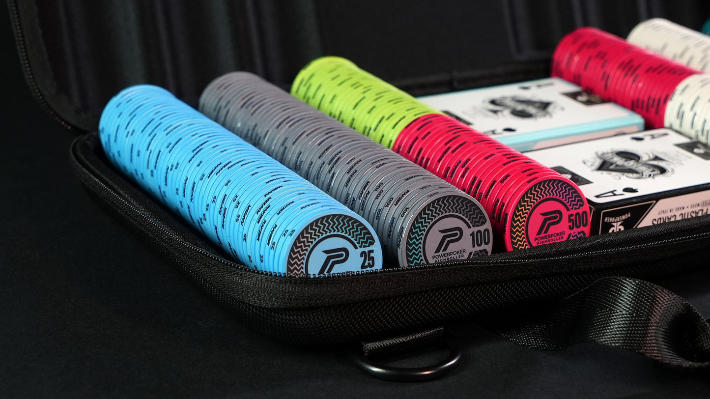 Poker case complete set - Highroller "RAYZER" Pro 300