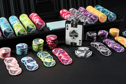 Poker Set Complete Set - AIRLINES Cash 500 "Pro"
