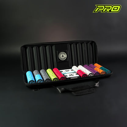 Complete Poker Chip Set - Highroller "RAYZER" Pro 500