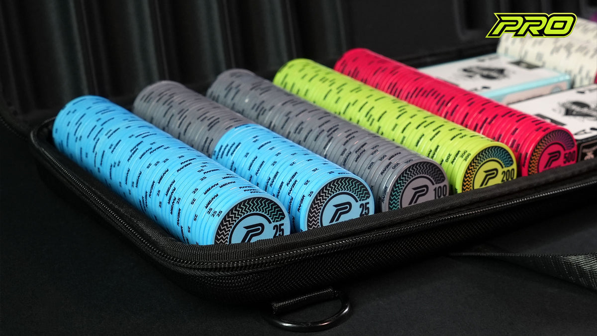 Complete Poker Chip Set - Highroller "RAYZER" Pro 500