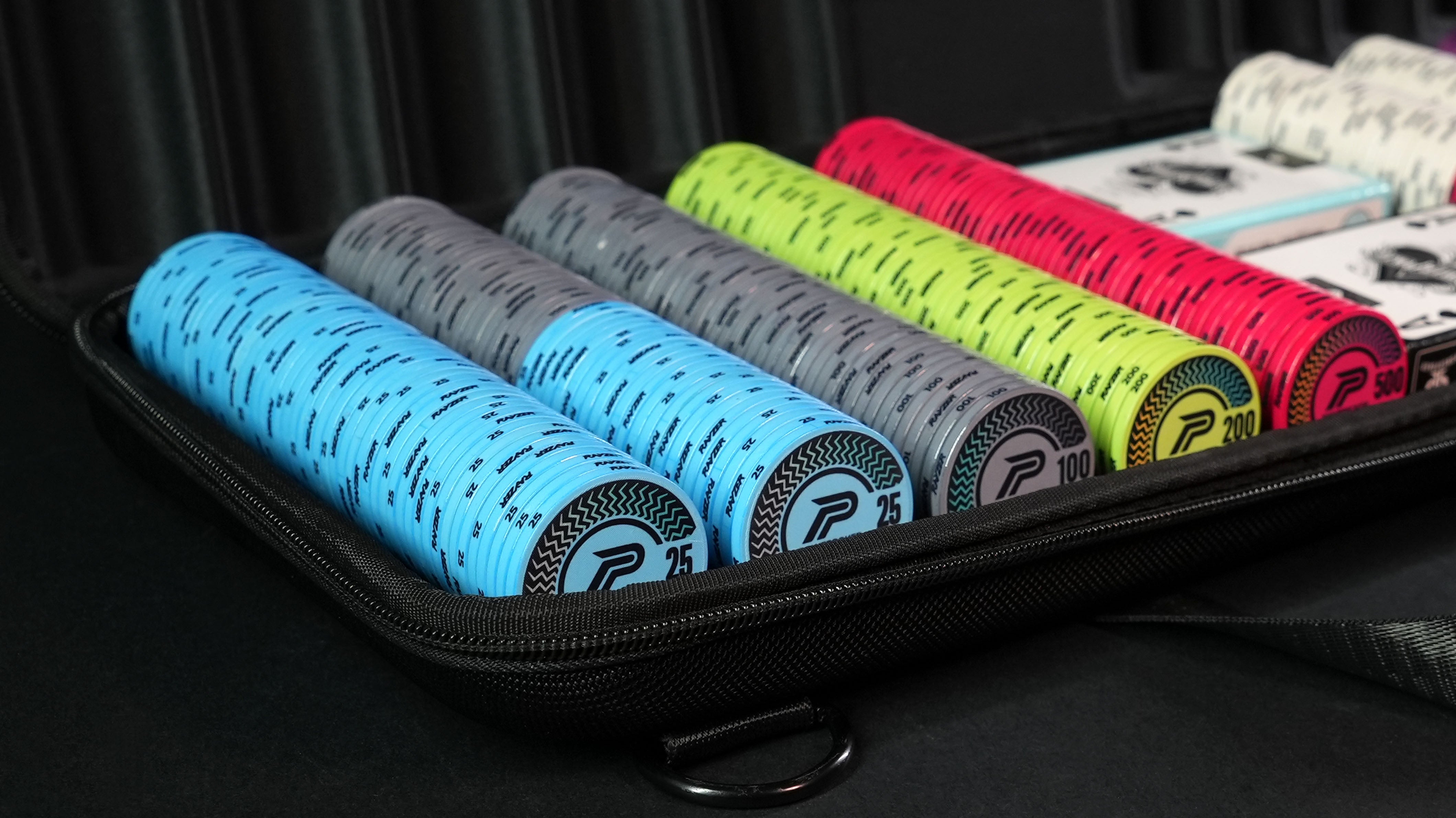 Pokerkoffer Komplett Set - Highroller 