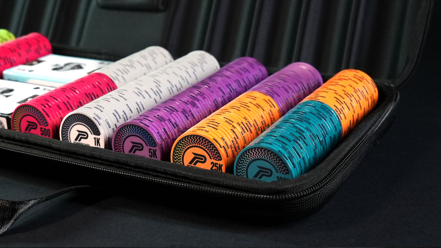 Poker case complete set - Highroller "RAYZER" Pro 500