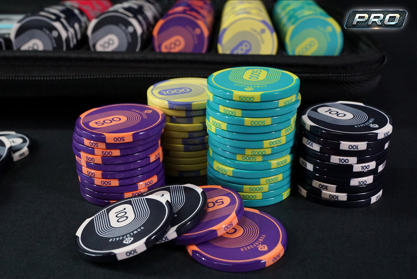 Poker Chip Set - "Sports Pro" Tournament 300