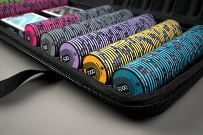 Poker case complete set - "Sin City" tournament 500