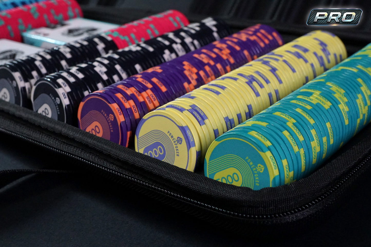 Poker Chip Set - "Sports Pro" Tournament 500