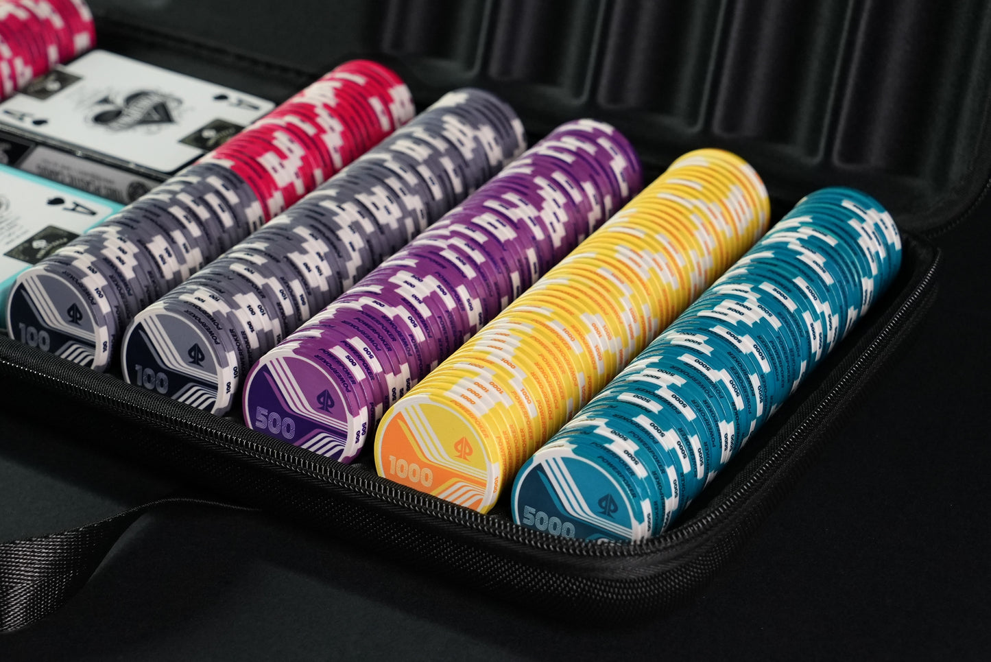 Complete Poker Set - AIRLINES Tournament 500 "Pro"