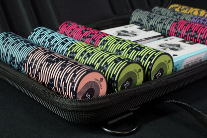 Pokerkoffer Komplett Set - "Sin City Pro" Turnier 300