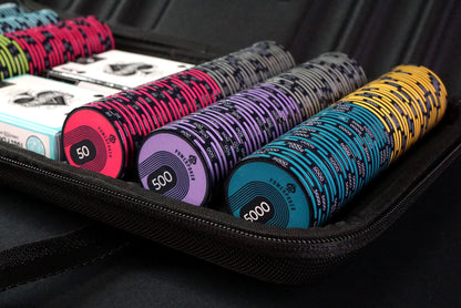 Pokerkoffer Komplett Set - "Sin City Pro" Turnier 300