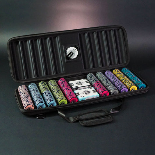 Poker Chip Set - "Sin City Pro" Tournament 500