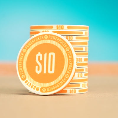 Moneta "Miami White" 1000 - Ceramic Poker Chips (25 pcs.)