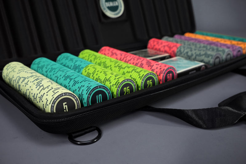 Complete Poker Chip Set - Moneta "Las Vegas" tournament 500