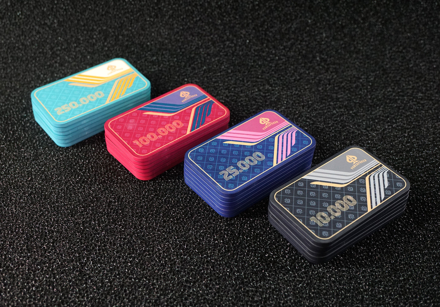 PowerPoker Ceramic Poker Plaques - AIRLINES "Tournament"