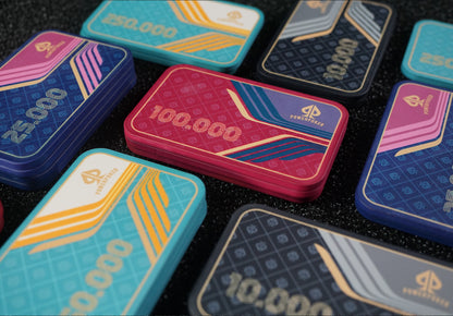 PowerPoker Ceramic Poker Plaques - AIRLINES "Tournament"