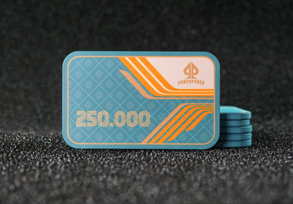 PowerPoker Ceramic Poker Plaques - AIRLINES "Tournament"