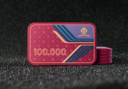 PowerPoker Ceramic Poker Plaques - AIRLINES "Tournament"