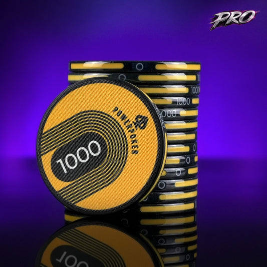 Sin City Pro 1000 - Keramik Pokerchips (25 Stück)