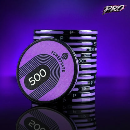 Pokerkoffer Komplett Set - "Sin City Pro" Turnier 500