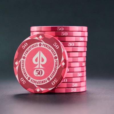 Hurricane Edition 50 - Keramik Pokerchips (25 Stück)