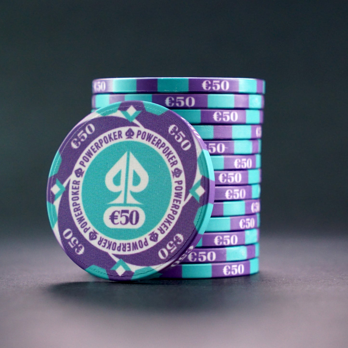 Hurricane Edition 5000 - Ceramic Poker Chips (25 pieces)