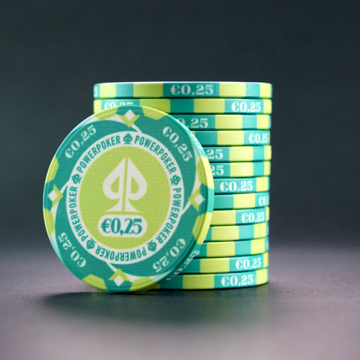 Hurricane Edition 25 - Ceramic Poker Chips (25 pieces)