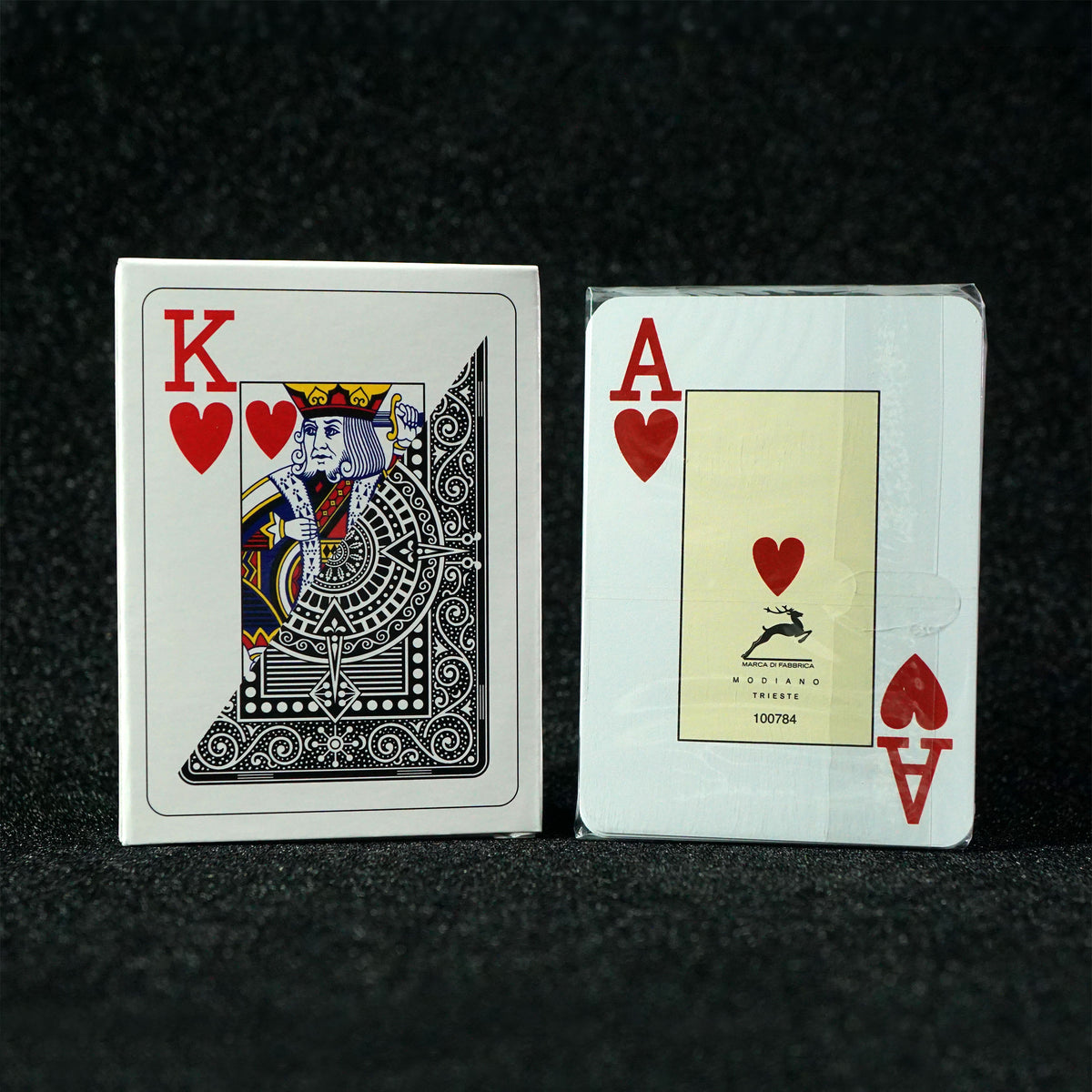MODIANO - 100% Plastik JUMBO INDEX Poker Karten