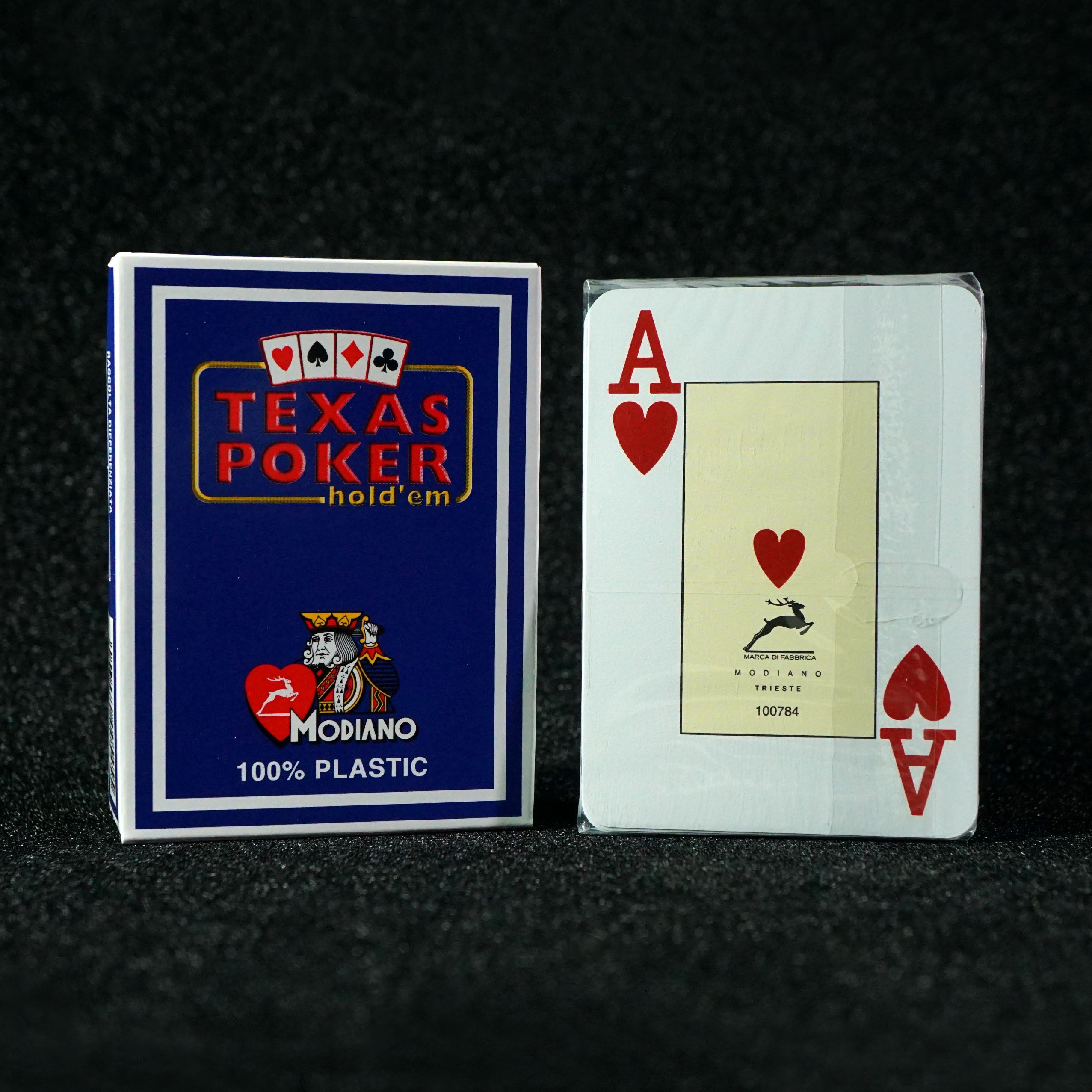 MODIANO - 100% Plastik JUMBO INDEX Poker Karten
