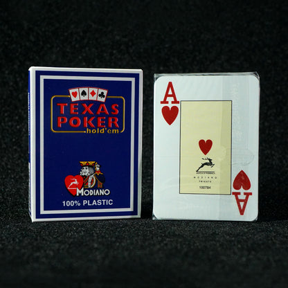 MODIANO - 100% Plastik JUMBO INDEX Poker Karten