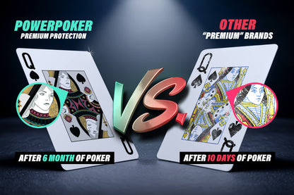 "Fournier" 100% Plastic Poker Cards "Black"