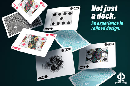 "Fournier" 100% Plastic Poker Cards "Black"