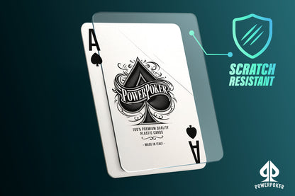 "Fournier" 100% Plastic Poker Cards "Black"