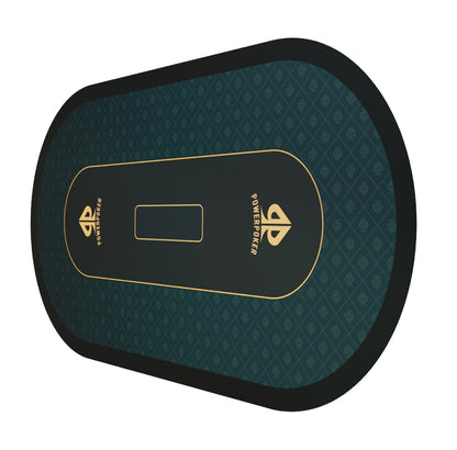 PRO GREEN - XXL professional poker mat 200cm or 160cm green