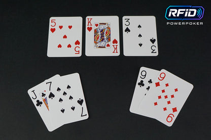 NFC / RFID EV1 Poker Cards - 100% Plastic JUMBO INDEX Card Deck