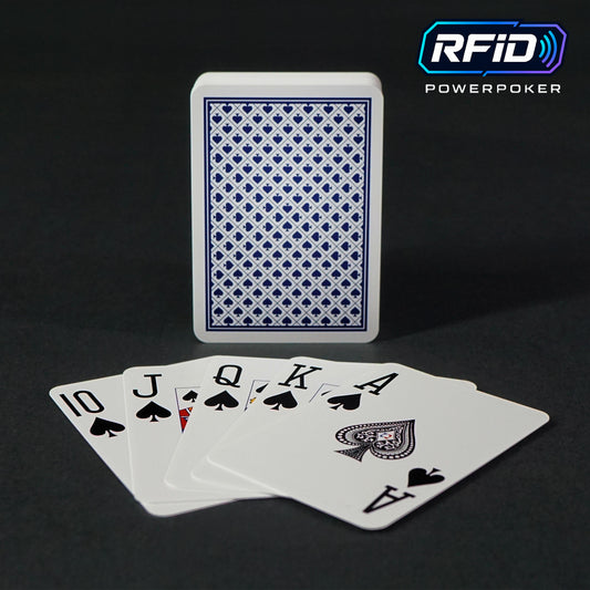 NFC / RFID EV1 Poker Karten - 100% Plastik JUMBO INDEX