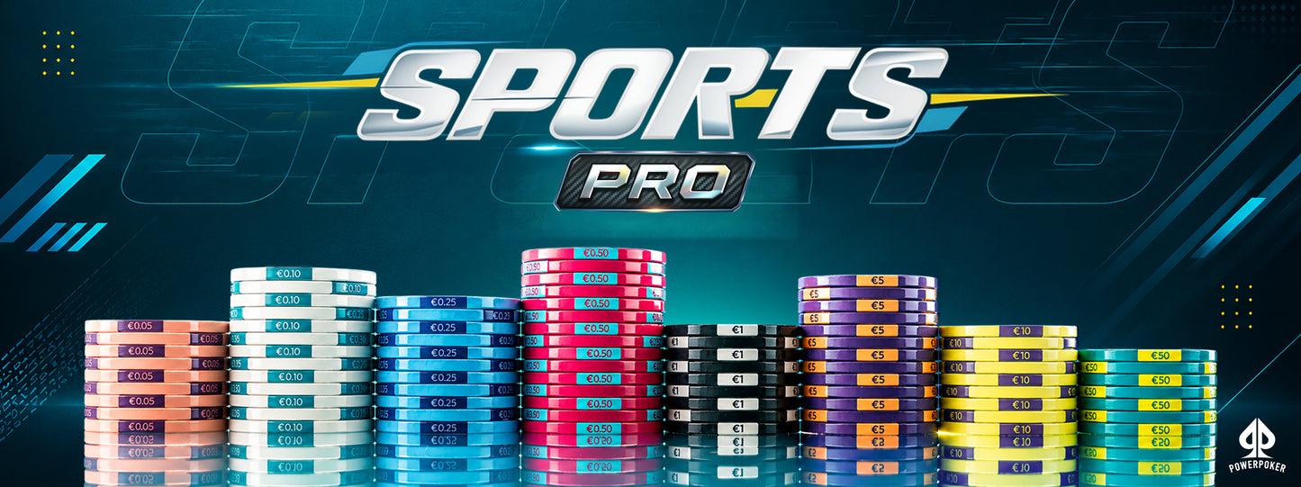 Poker Chip Set - "Sports Pro" Tournament 500