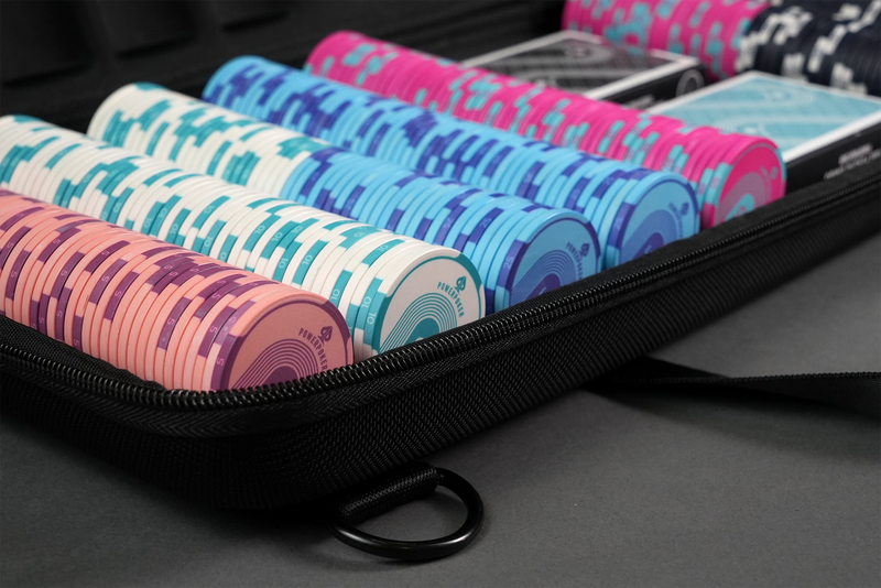 Complete Poker Chip Set - "Sports" Tournament 500